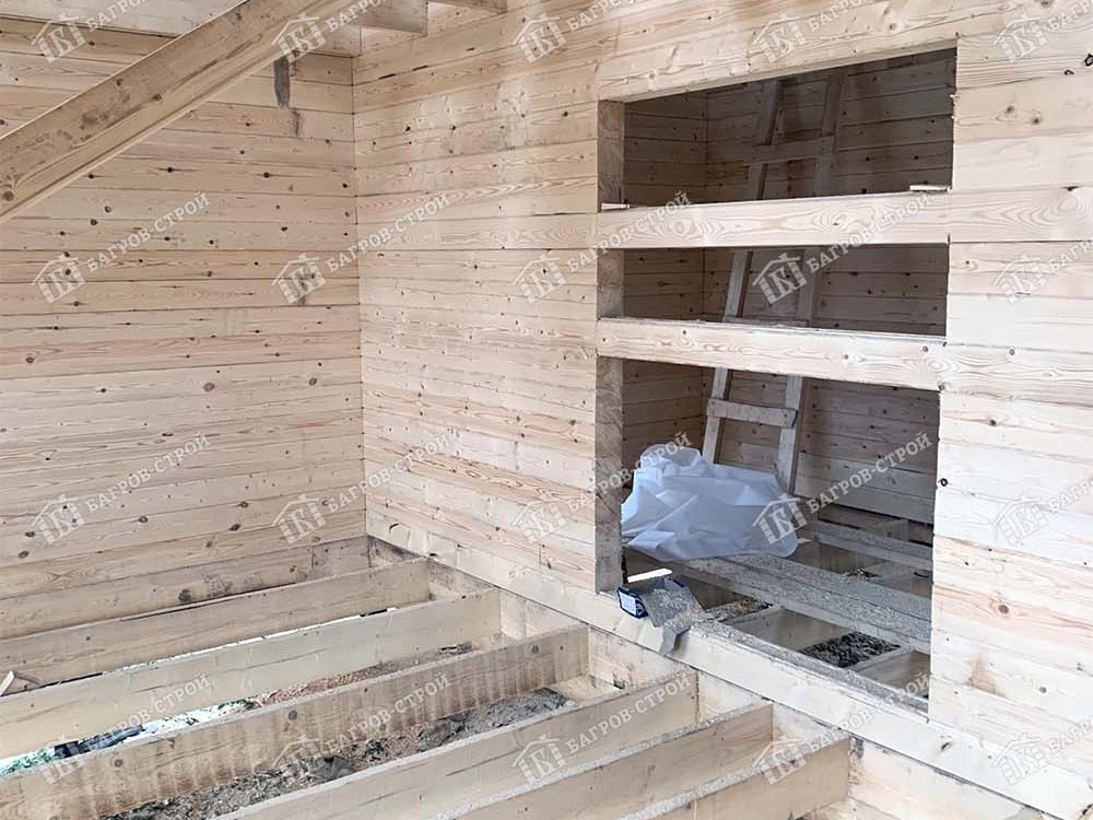 Дом из бруса 6х8 Елисей, Республика Карелия, Пряжинский район