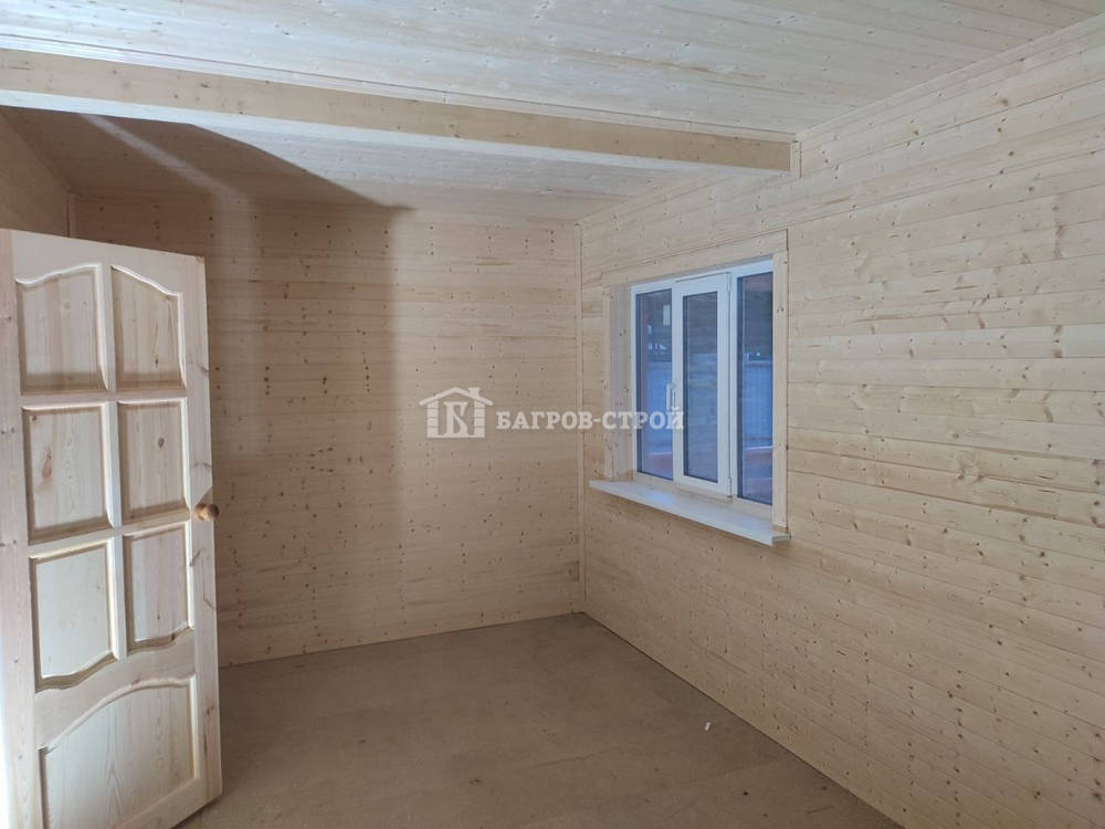 Каркасный дом 6х8 Ефрем с крыльцом и террасой, Московская обл. Нарофоминский район