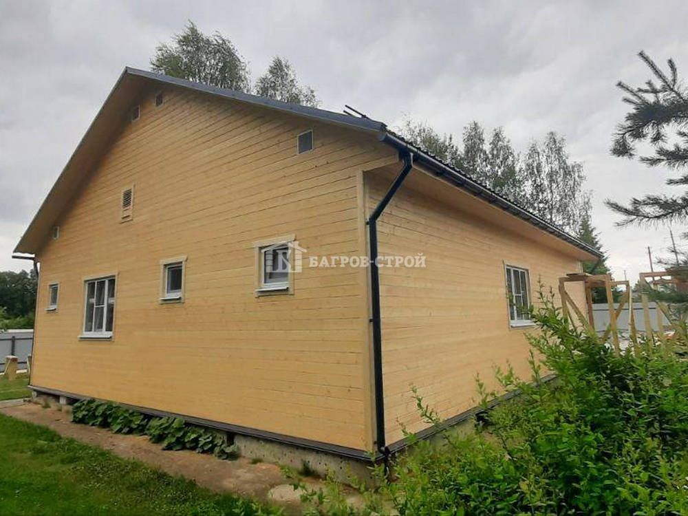 Каркасный дом 10х12.5 с террасой 2.5х5м, Московская обл., Истринский район.