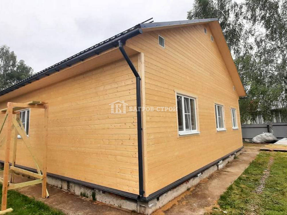 Каркасный дом 10х12.5 с террасой 2.5х5м, Московская обл., Истринский район.