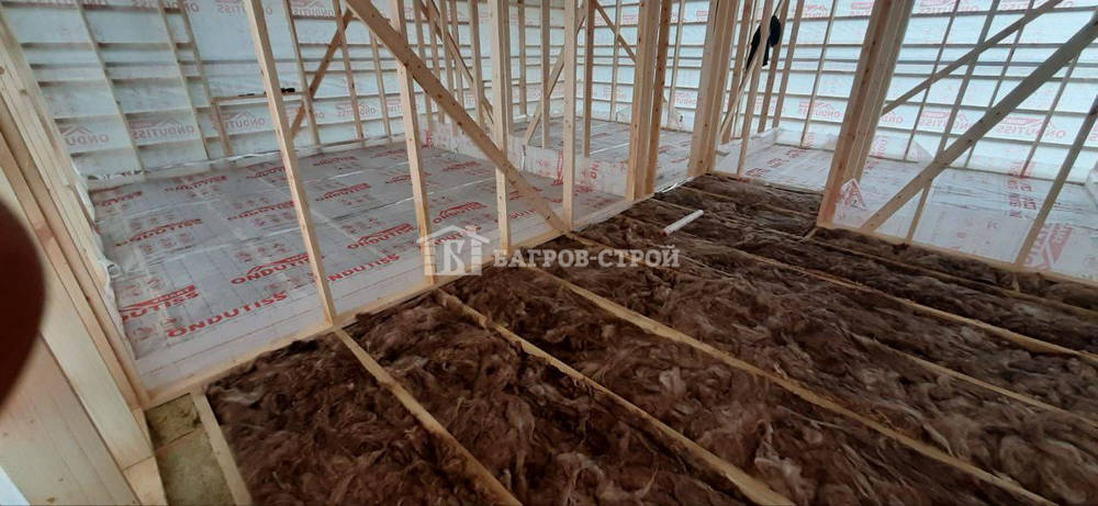 Каркасный дом 8х10, Ленинградская обл., Всеволожский р-н.