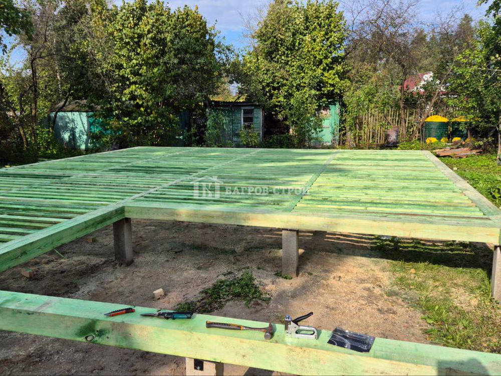 Каркасный дом 8х10, Ленинградская обл. Красносельский район