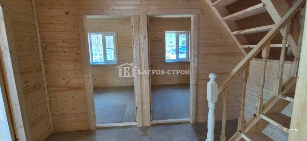 Каркасный дом 6х8 с террасой 2х6м, Ленинградская обл., Выборгский р-н.