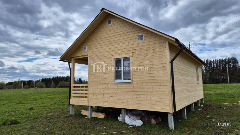 Каркасный дом 6х9, Ярославская обл., Переславский р-н.